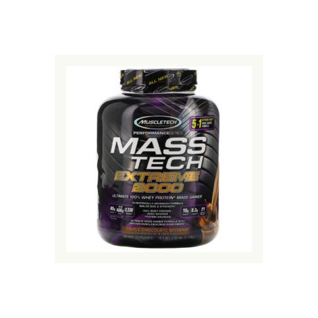 MASS TECH 7LBS XTREME 2000 TRIPLE CHOCO BROWNIE